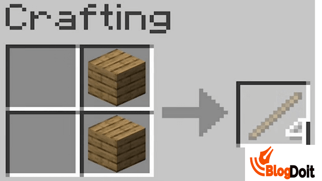 How to Craft Minecraft Furnace - Step 02